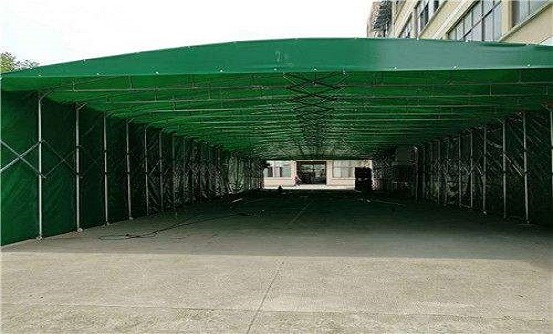  推拉式遮阳雨棚