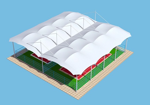 球场顶棚膜结构