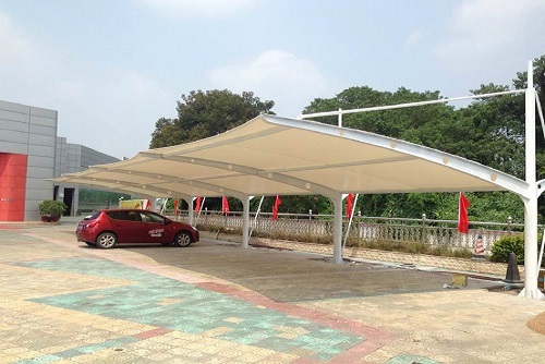 膜结构停车棚遮阳雨棚